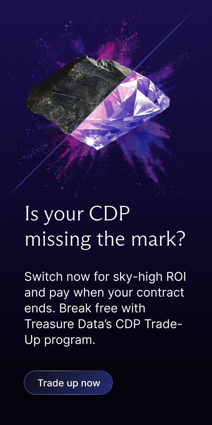 Feeling Stuck with the Wrong Customer Data Platform (CDP)? Break Free with Treasure Data’s CDP Trade-Up Program